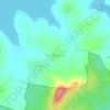 Topografische kaart Kanakanahalli, hoogte, reliëf
