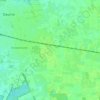 Topografische kaart Hanenberg, hoogte, reliëf