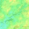 Topografische kaart Revensdorf, hoogte, reliëf
