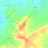 Topografische kaart Lemede, hoogte, reliëf