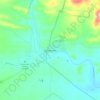 Topografische kaart Jansenville, hoogte, reliëf