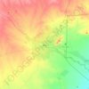Topografische kaart نيالا, hoogte, reliëf