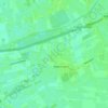 Topografische kaart Oud Veeningen, hoogte, reliëf