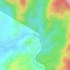 Topografische kaart Jeram Kedah, hoogte, reliëf