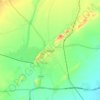 Topografische kaart Rajula, hoogte, reliëf
