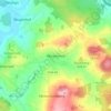 Topografische kaart Warzenried, hoogte, reliëf