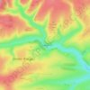 Topografische kaart Imber, hoogte, reliëf