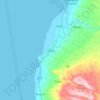 Topografische kaart Loon, hoogte, reliëf
