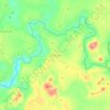 Topografische kaart Manuto, hoogte, reliëf