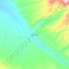 Topografische kaart 瓦恰乡 ۋەچە, hoogte, reliëf