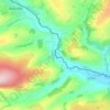 Topografische kaart Dutlas, hoogte, reliëf