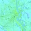 Topografische kaart Diego Silang, hoogte, reliëf