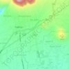 Topografische kaart Labac, hoogte, reliëf