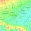 Topografische kaart Sokaraja, hoogte, reliëf