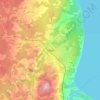 Topografische kaart Habo, hoogte, reliëf