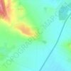 Topografische kaart كسيبة, hoogte, reliëf