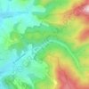 Topografische kaart Parku i Gërmisë, hoogte, reliëf