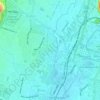 Topografische kaart Buntong, hoogte, reliëf