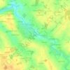 Topografische kaart Foliot, hoogte, reliëf