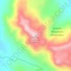 Topografische kaart Granite Mountain, hoogte, reliëf