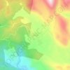 Topografische kaart Yaylaalan, hoogte, reliëf