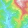 Topografische kaart Zeiaz, hoogte, reliëf