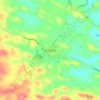 Topografische kaart Annahilt, hoogte, reliëf