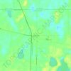 Topografische kaart Grand Junction, hoogte, reliëf