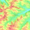 Topografische kaart Schmatzhausen, hoogte, reliëf