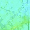 Topografische kaart Bottegone, hoogte, reliëf
