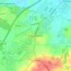 Topografische kaart Braywoodside, hoogte, reliëf