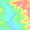 Topografische kaart Tupaya, hoogte, reliëf