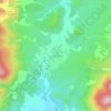 Topografische kaart Cortijos Nuevos, hoogte, reliëf