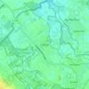 Topografische kaart Karken, hoogte, reliëf