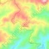Topografische kaart La Majadita, hoogte, reliëf