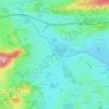 Topografische kaart Osterreuten, hoogte, reliëf