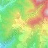 Topografische kaart Naddi, hoogte, reliëf