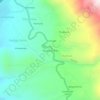 Topografische kaart Runguyocc Baja, hoogte, reliëf