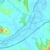 Topografische kaart Ghoti, hoogte, reliëf