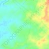 Topografische kaart Valdenuño, hoogte, reliëf