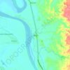 Topografische kaart Iguig, hoogte, reliëf