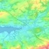 Topografische kaart Ty Voualc'h, hoogte, reliëf