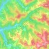 Topografische kaart Ventajol, hoogte, reliëf