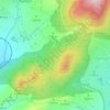 Topografische kaart Dehesa de la Golondrina, hoogte, reliëf