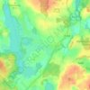Topografische kaart Schönweide, hoogte, reliëf