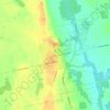 Topografische kaart Scotland, hoogte, reliëf