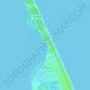 Topografische kaart Hog Point Cove, hoogte, reliëf