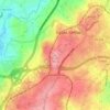 Topografische kaart Corim, hoogte, reliëf