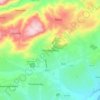 Topografische kaart Thohoyandou, hoogte, reliëf