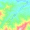 Topografische kaart Enxabarda, hoogte, reliëf
